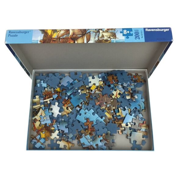 Ravensburger Pirate Ship Premium Puzzle 200 XXL Pieces 8+ - Picture 9 of 9